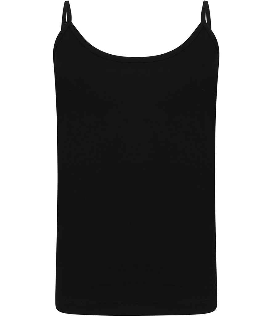 SF Minni Kids Feel Good Stretch Spaghetti Vest in by SF Minni — Custom branded clothing by Print Press, featuring premium embroidery produced in our specialist print lab in the UK.