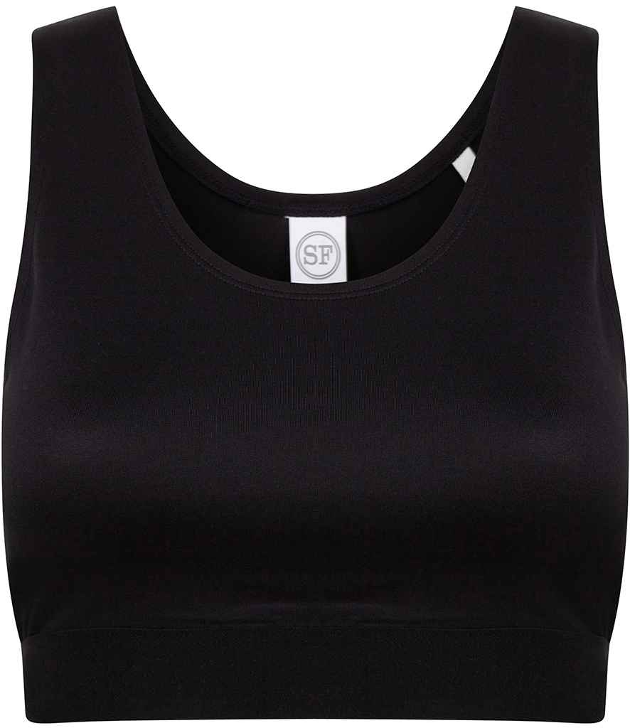 SF Minni Kids Fashion Crop Top in by SF Minni — Custom branded clothing by Print Press, featuring premium embroidery produced in our specialist print lab in the UK.