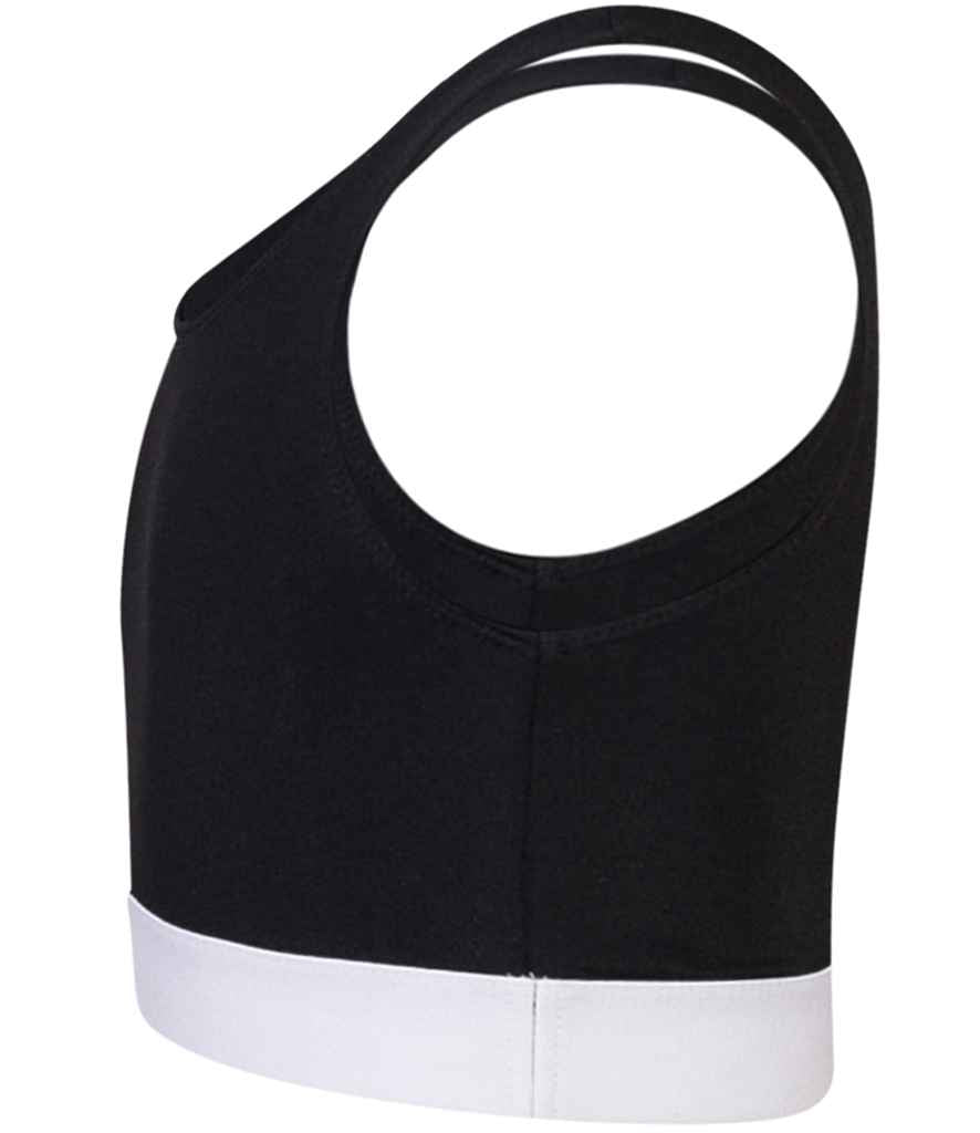 SF Minni Kids Fashion Crop Top in by SF Minni — Custom branded clothing by Print Press, featuring premium embroidery produced in our specialist print lab in the UK.