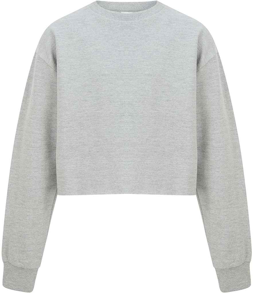 SF Minni Kids Cropped Slounge Sweatshirt in by SF Minni — Custom branded clothing by Print Press, featuring premium embroidery produced in our specialist print lab in the UK.