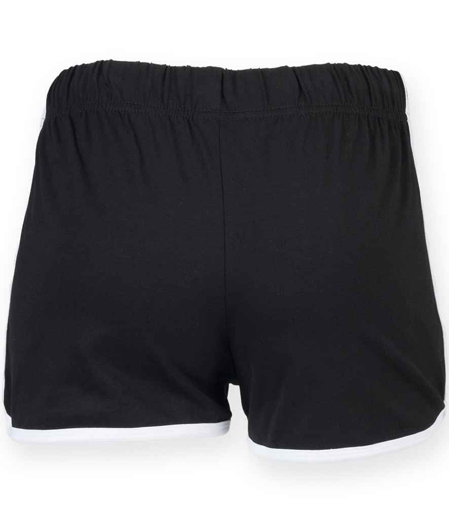 SF Minni Kids Retro Shorts in by SF Minni — Custom branded clothing by Print Press, featuring premium embroidery produced in our specialist print lab in the UK.