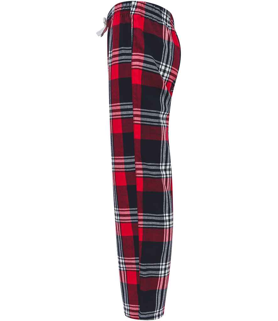 SF Minni Kids Tartan Lounge Pants in by SF Minni — Custom branded clothing by Print Press, featuring premium embroidery produced in our specialist print lab in the UK.