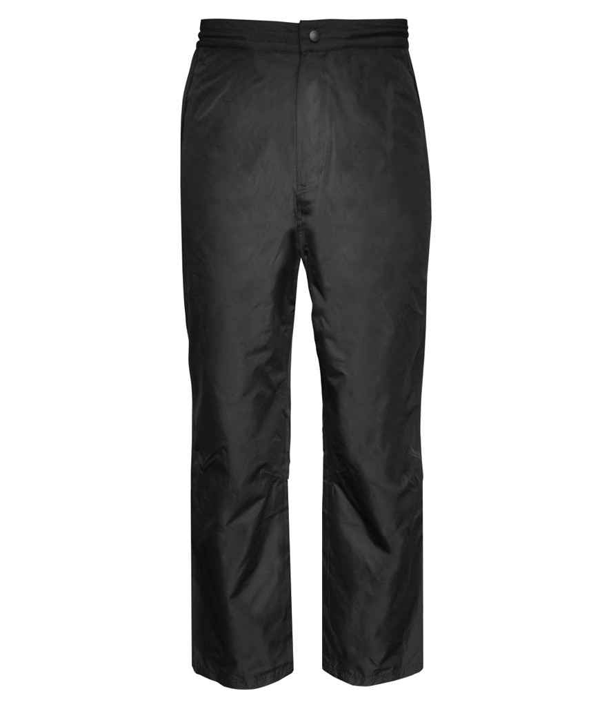 Sunderland Lightweight Waterproof Trousers in Black by Sunderland — Custom branded clothing by Print Press, featuring premium embroidery produced in our specialist print lab in the UK.