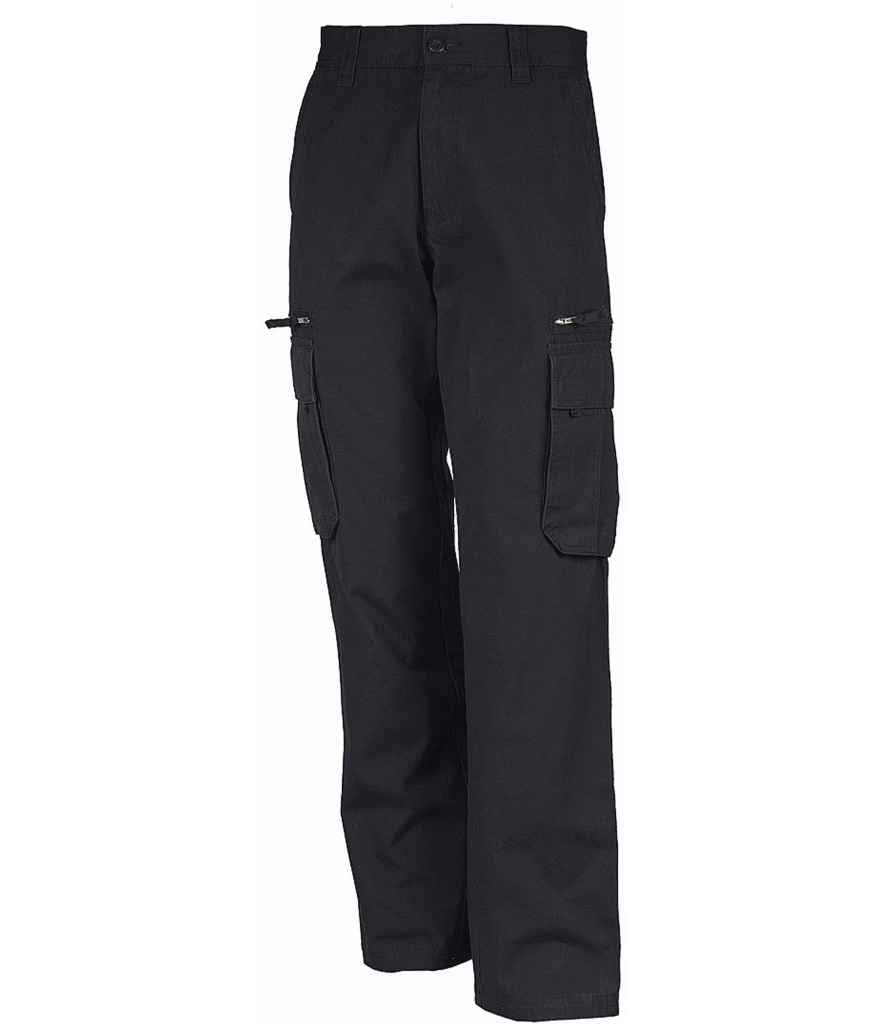 Kariban Heavy Canvas Trousers in Dark Grey by Kariban — Custom branded clothing by Print Press, featuring premium embroidery produced in our specialist print lab in the UK.