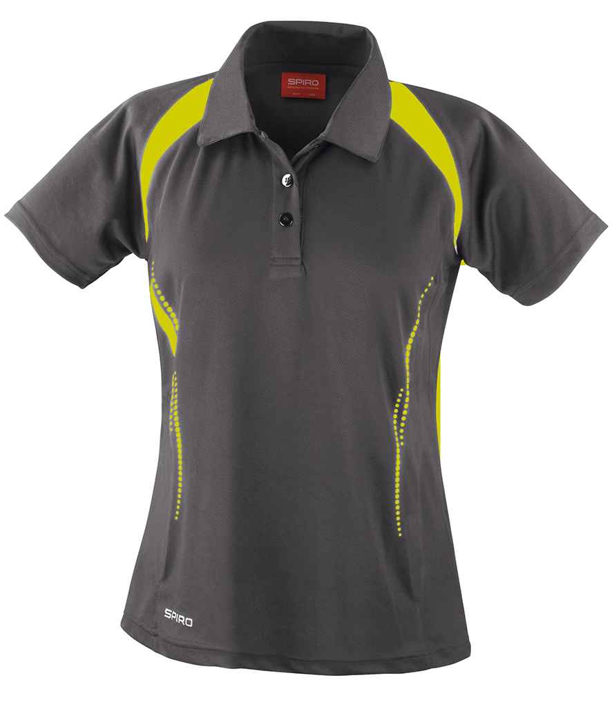 Spiro Ladies Team Spirit Polo Shirt in by Spiro — Custom branded clothing by Print Press, featuring premium embroidery produced in our specialist print lab in the UK.