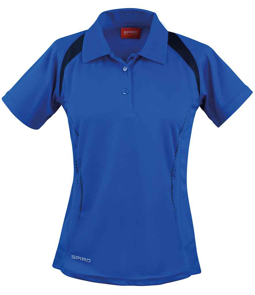 Spiro Ladies Team Spirit Polo Shirt in by Spiro — Custom branded clothing by Print Press, featuring premium embroidery produced in our specialist print lab in the UK.
