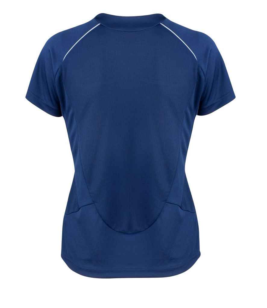 Spiro Ladies Dash Training Shirt in by Spiro — Custom branded clothing by Print Press, featuring premium embroidery produced in our specialist print lab in the UK.
