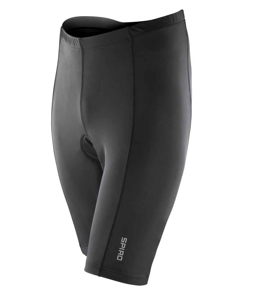Spiro Bikewear Padded Shorts in by Spiro — Custom branded clothing by Print Press, featuring premium embroidery produced in our specialist print lab in the UK.