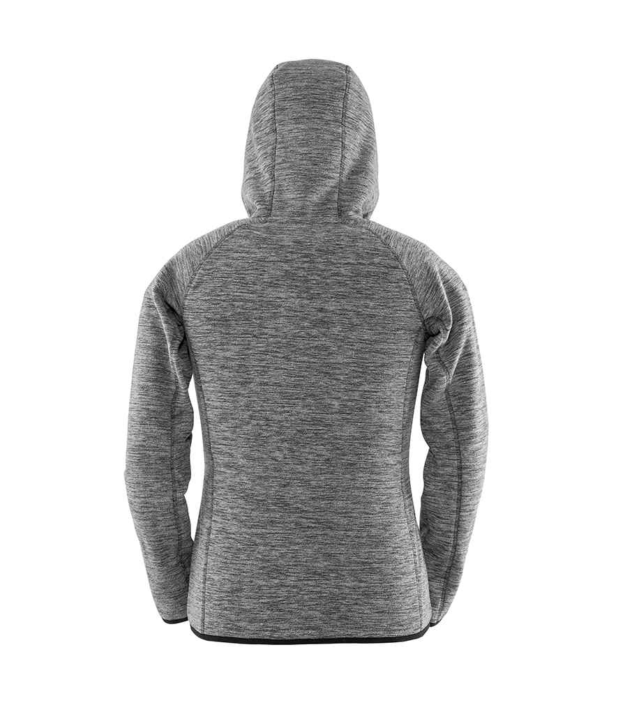 Spiro Ladies Micro Fleece Hoodie in by Spiro — Custom branded clothing by Print Press, featuring premium embroidery produced in our specialist print lab in the UK.