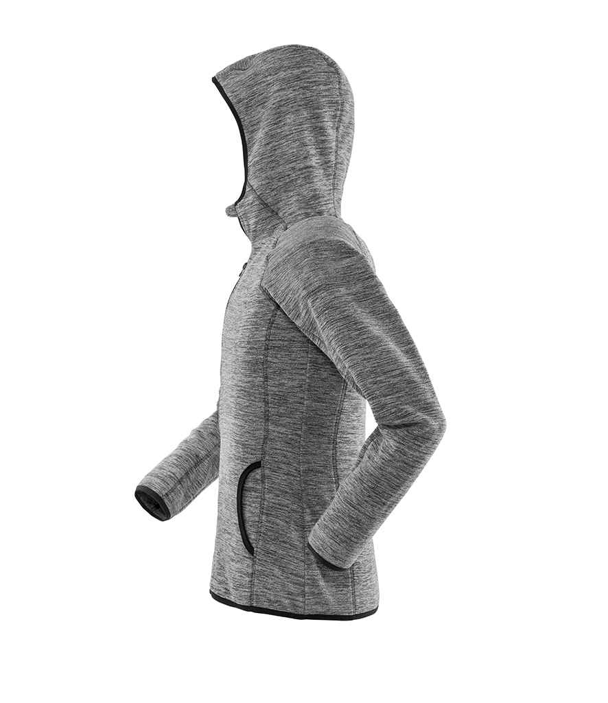 Spiro Ladies Micro Fleece Hoodie in by Spiro — Custom branded clothing by Print Press, featuring premium embroidery produced in our specialist print lab in the UK.