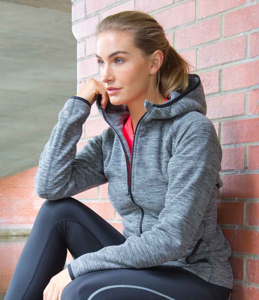 Spiro Ladies Micro Fleece Hoodie in by Spiro — Custom branded clothing by Print Press, featuring premium embroidery produced in our specialist print lab in the UK.