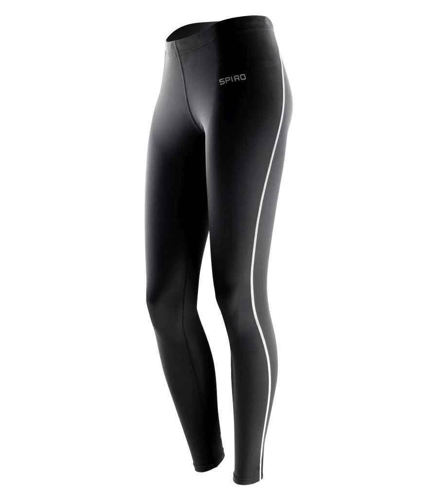 Spiro Ladies Bodyfit Base Layer Leggings in by Spiro — Custom branded clothing by Print Press, featuring premium embroidery produced in our specialist print lab in the UK.