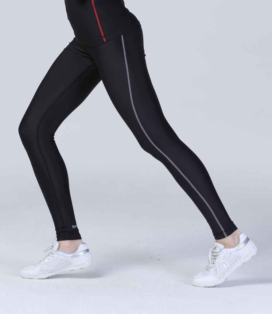 Spiro Ladies Bodyfit Base Layer Leggings in by Spiro — Custom branded clothing by Print Press, featuring premium embroidery produced in our specialist print lab in the UK.