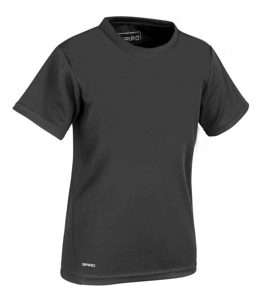 Spiro Kids Performance T-Shirt in by Spiro — Custom branded clothing by Print Press, featuring premium embroidery produced in our specialist print lab in the UK.