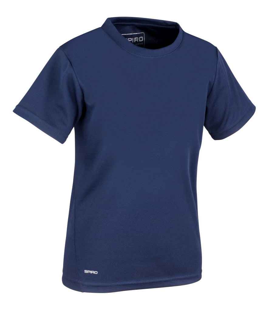 Spiro Kids Performance T-Shirt in by Spiro — Custom branded clothing by Print Press, featuring premium embroidery produced in our specialist print lab in the UK.