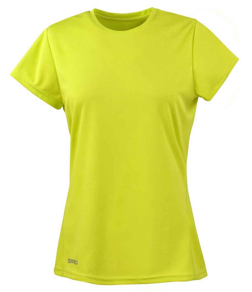 Spiro Ladies Quick Dry Performance T-Shirt in by Spiro — Custom branded clothing by Print Press, featuring premium embroidery produced in our specialist print lab in the UK.