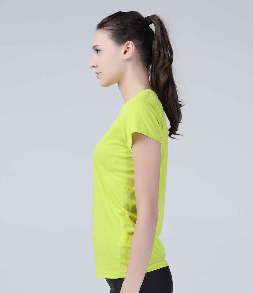 Spiro Ladies Quick Dry Performance T-Shirt in by Spiro — Custom branded clothing by Print Press, featuring premium embroidery produced in our specialist print lab in the UK.