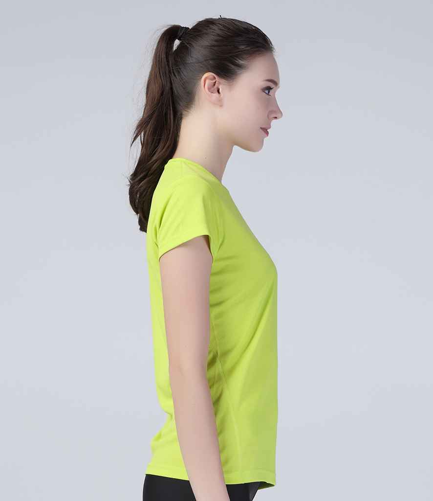 Spiro Ladies Quick Dry Performance T-Shirt in by Spiro — Custom branded clothing by Print Press, featuring premium embroidery produced in our specialist print lab in the UK.