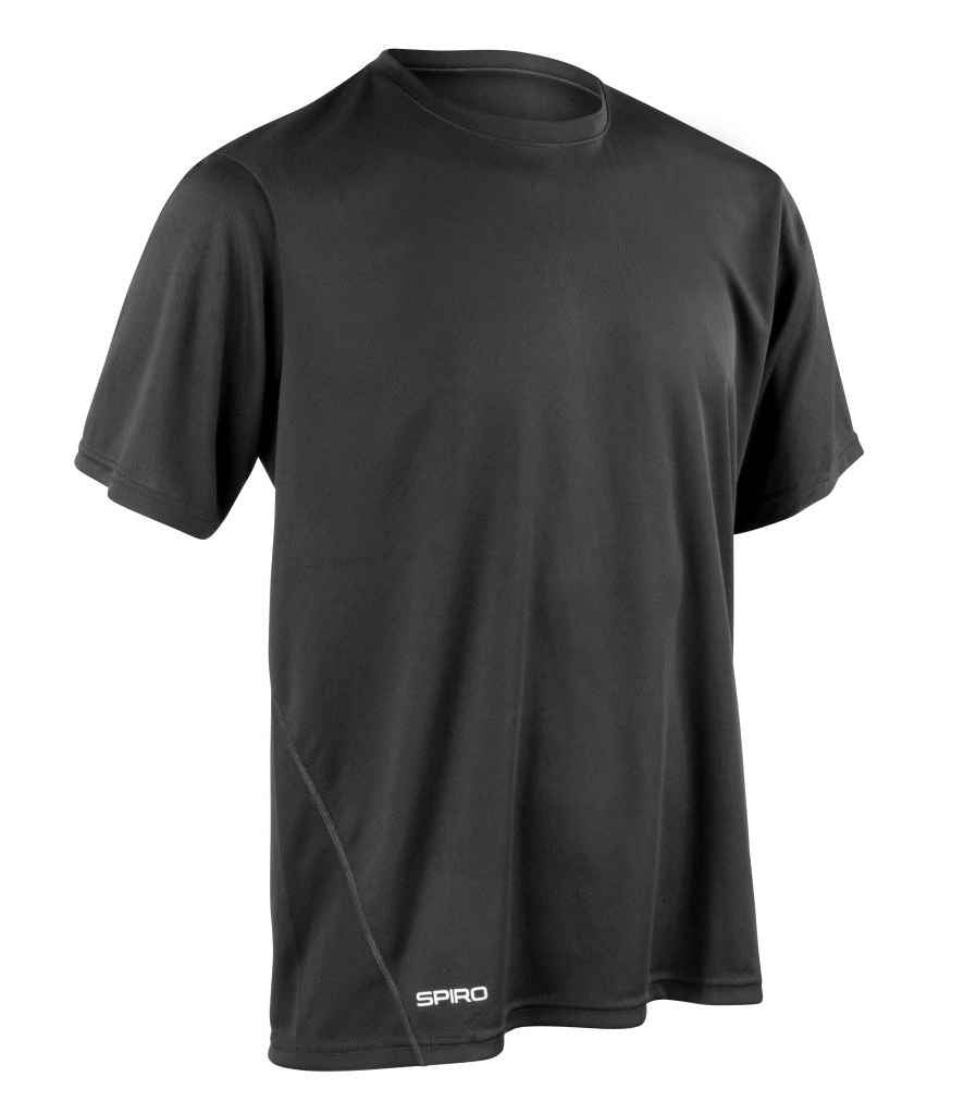 Spiro Quick Dry Performance T-Shirt in by Spiro — Custom branded clothing by Print Press, featuring premium embroidery produced in our specialist print lab in the UK.