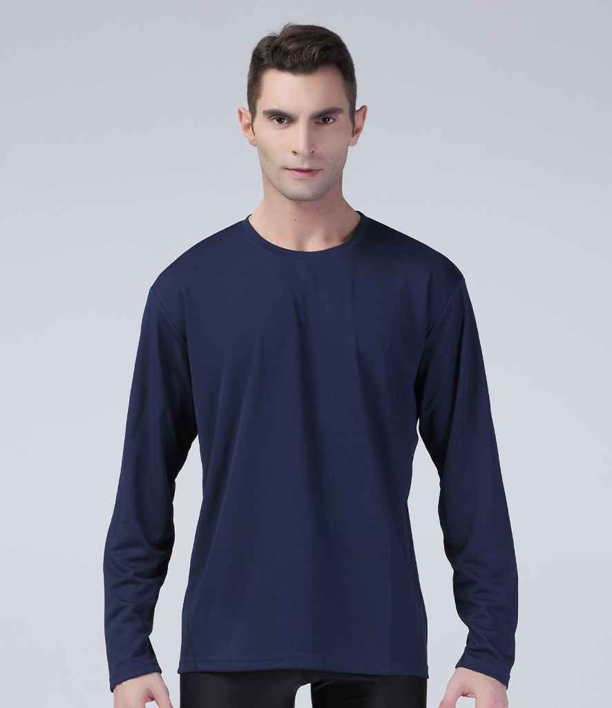 Spiro Performance Long Sleeve T-Shirt in by Spiro — Custom branded clothing by Print Press, featuring premium embroidery produced in our specialist print lab in the UK.