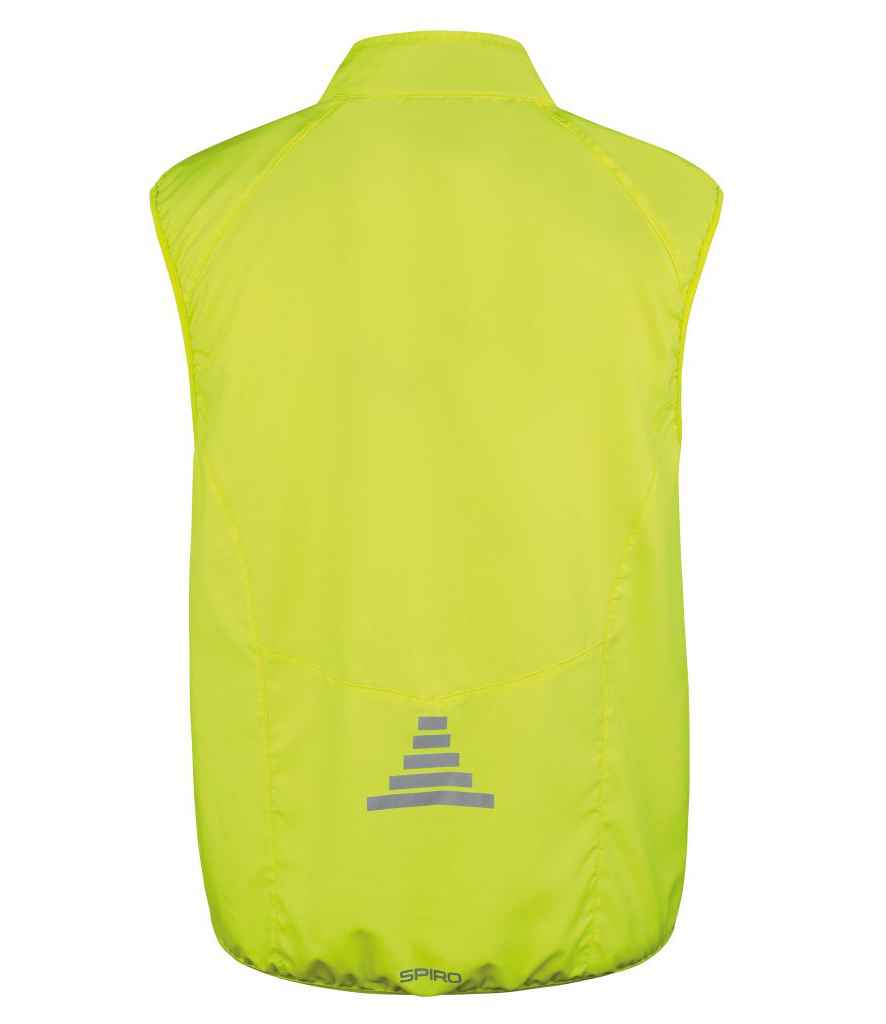 Spiro Bikewear Crosslite Gilet in by Spiro — Custom branded clothing by Print Press, featuring premium embroidery produced in our specialist print lab in the UK.