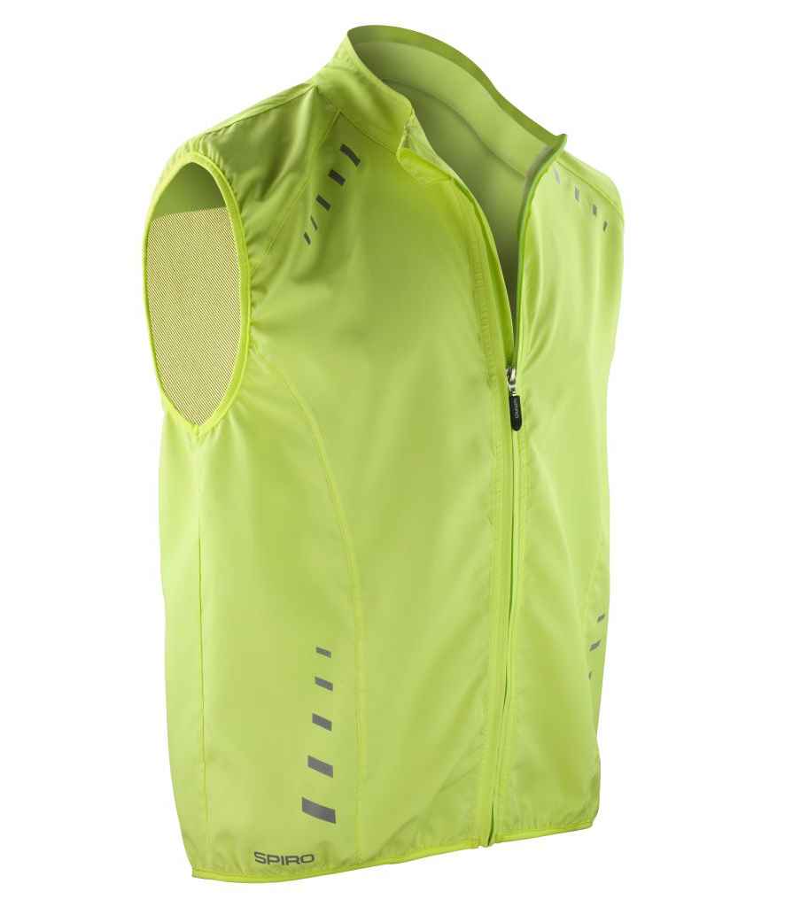 Spiro Bikewear Crosslite Gilet in by Spiro — Custom branded clothing by Print Press, featuring premium embroidery produced in our specialist print lab in the UK.