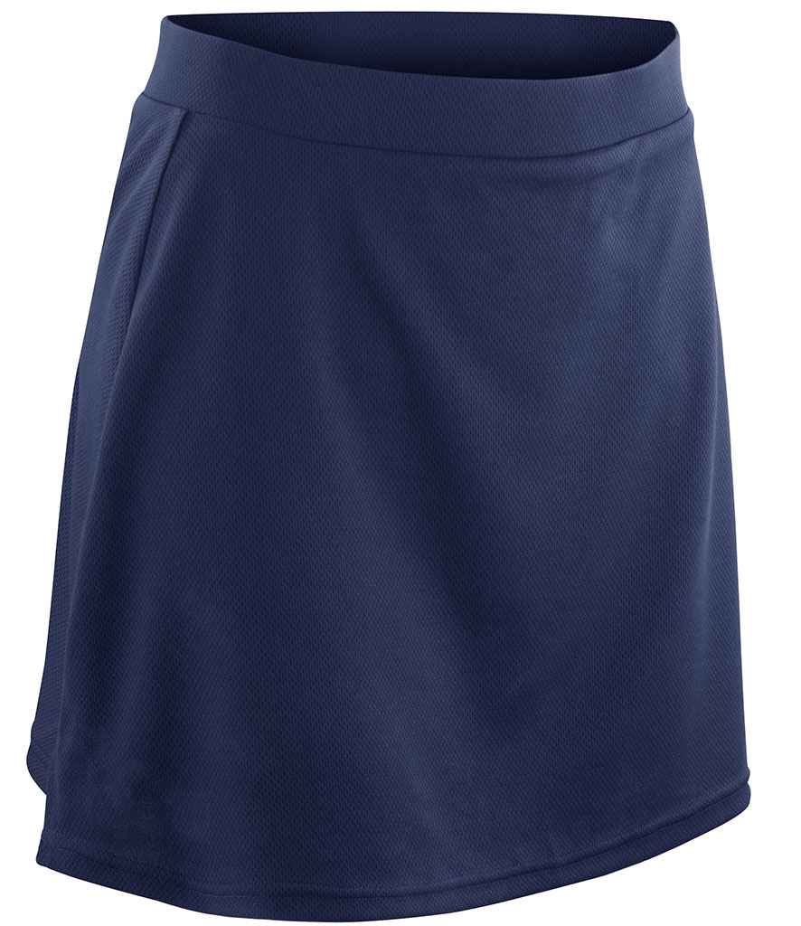 Spiro Ladies Skort in Navy by Spiro — Custom branded clothing by Print Press, featuring premium embroidery produced in our specialist print lab in the UK.