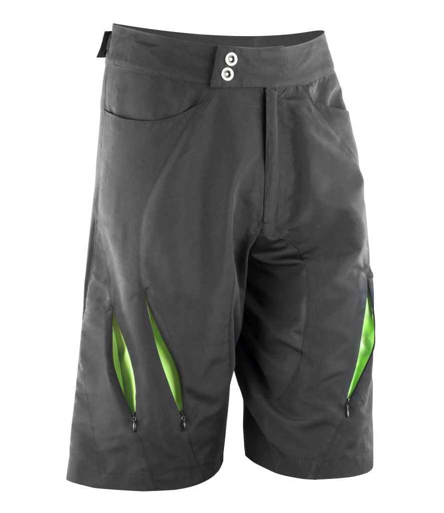 Spiro Bikewear Off Road Shorts in Black by Spiro — Custom branded clothing by Print Press, featuring premium embroidery produced in our specialist print lab in the UK.