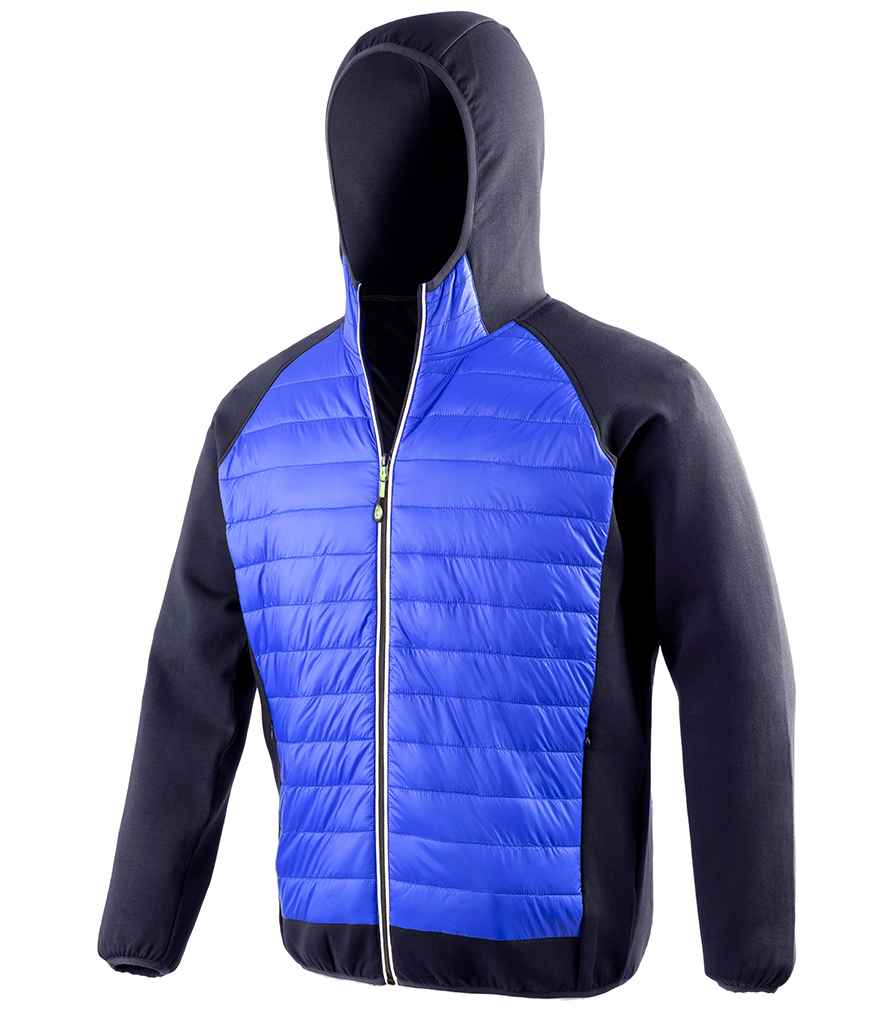 Spiro Fitness Zero Gravity Jacket in Royal Blue Navy by Spiro — Custom branded clothing by Print Press, featuring premium embroidery produced in our specialist print lab in the UK.