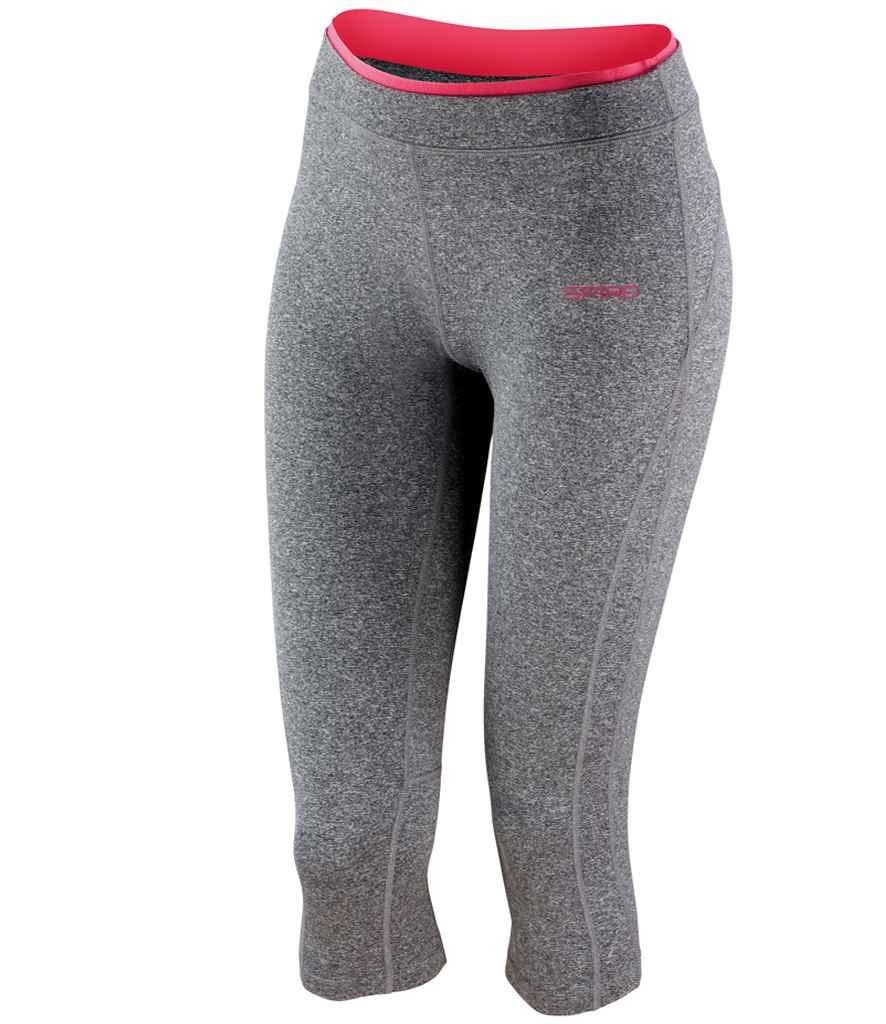 Spiro Ladies Fitness Capri Pants in by Spiro — Custom branded clothing by Print Press, featuring premium embroidery produced in our specialist print lab in the UK.