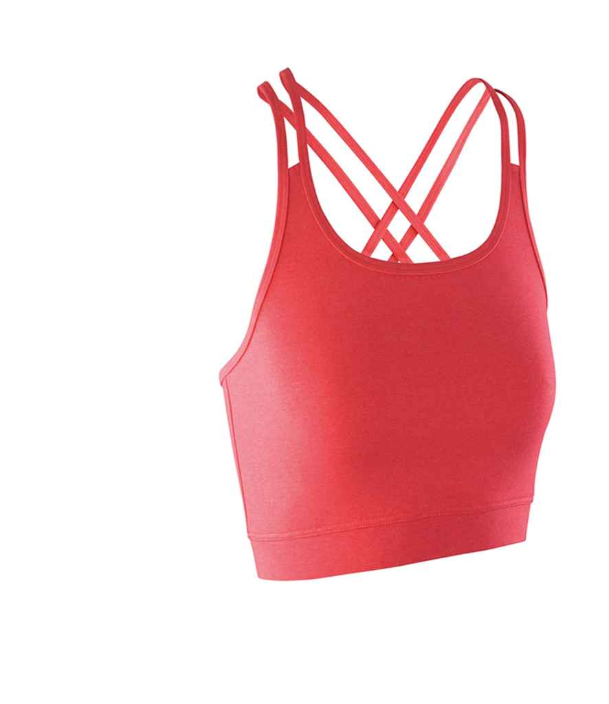 Spiro Ladies Fitness Crop Top in by Spiro — Custom branded clothing by Print Press, featuring premium embroidery produced in our specialist print lab in the UK.