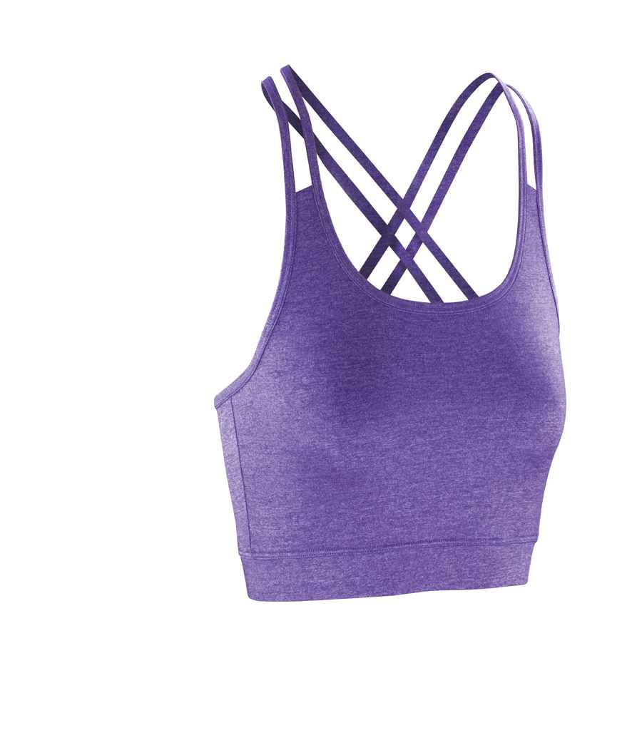 Spiro Ladies Fitness Crop Top in by Spiro — Custom branded clothing by Print Press, featuring premium embroidery produced in our specialist print lab in the UK.