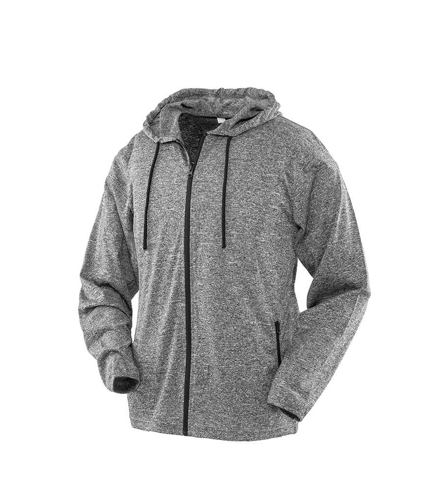 Spiro Ladies Hooded T-Shirt Jacket in by Spiro — Custom branded clothing by Print Press, featuring premium embroidery produced in our specialist print lab in the UK.