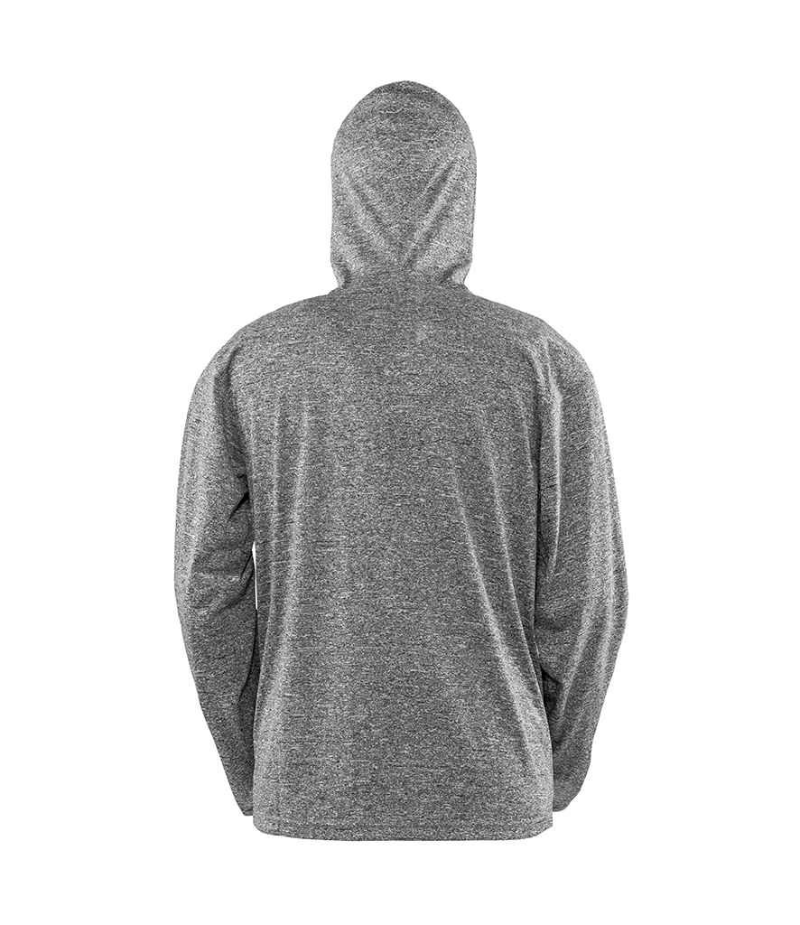 Spiro Hooded T-Shirt Jacket in by Spiro — Custom branded clothing by Print Press, featuring premium embroidery produced in our specialist print lab in the UK.