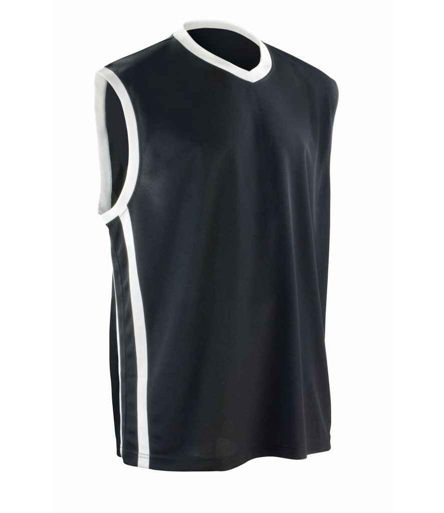 Spiro Basketball Top in by Spiro — Custom branded clothing by Print Press, featuring premium embroidery produced in our specialist print lab in the UK.