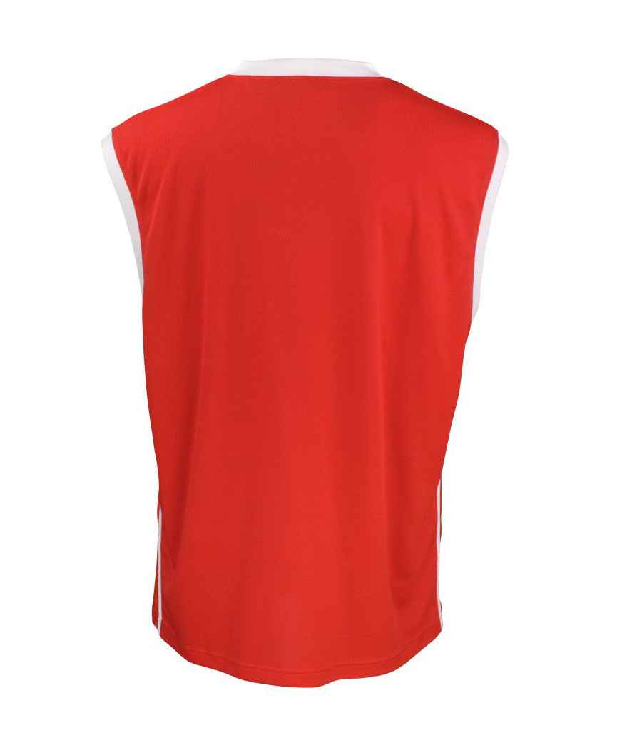 Spiro Basketball Top in by Spiro — Custom branded clothing by Print Press, featuring premium embroidery produced in our specialist print lab in the UK.