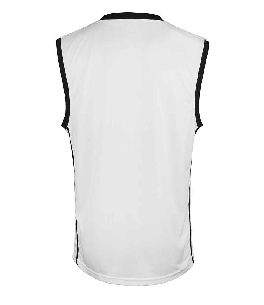 Spiro Basketball Top in by Spiro — Custom branded clothing by Print Press, featuring premium embroidery produced in our specialist print lab in the UK.