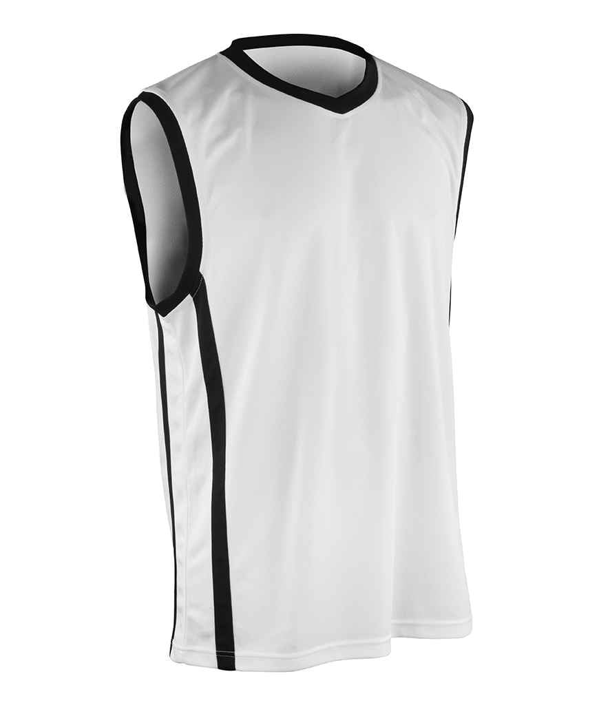 Spiro Basketball Top in by Spiro — Custom branded clothing by Print Press, featuring premium embroidery produced in our specialist print lab in the UK.