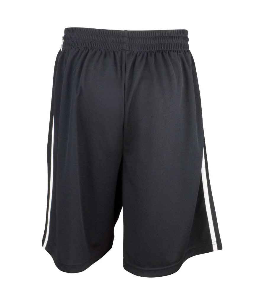 Spiro Basketball Shorts in by Spiro — Custom branded clothing by Print Press, featuring premium embroidery produced in our specialist print lab in the UK.