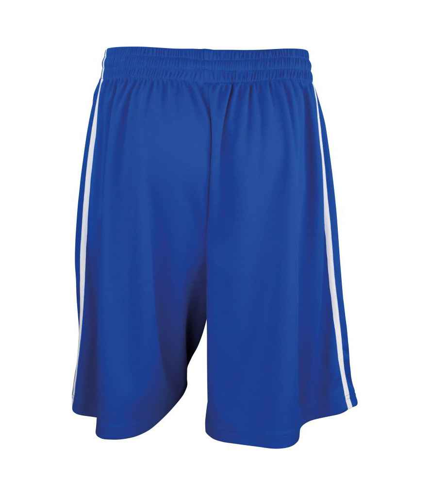 Spiro Basketball Shorts in by Spiro — Custom branded clothing by Print Press, featuring premium embroidery produced in our specialist print lab in the UK.