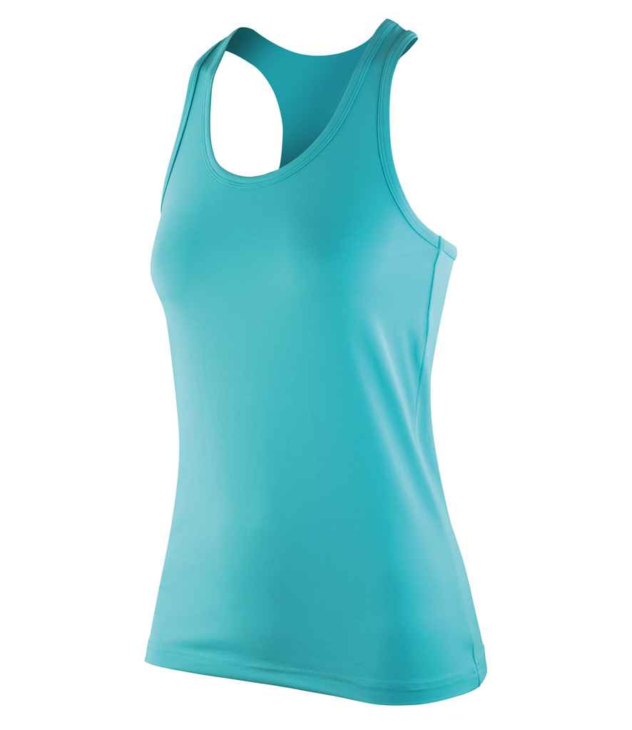Spiro Impact Ladies Softex Fitness Top in by Spiro — Custom branded clothing by Print Press, featuring premium embroidery produced in our specialist print lab in the UK.