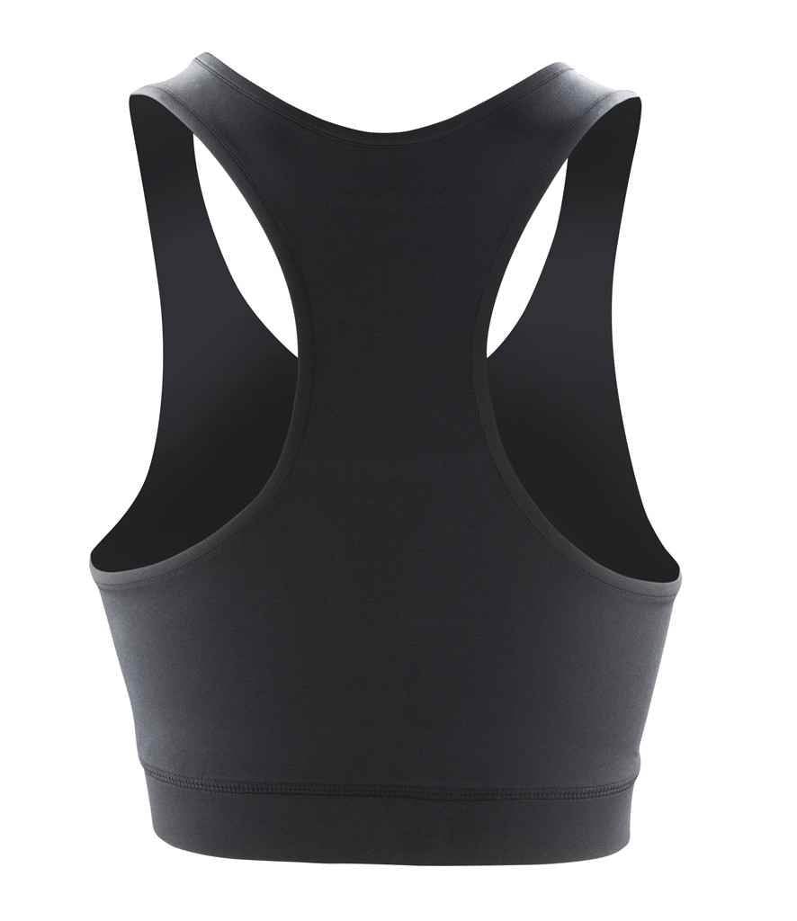 Spiro Impact Ladies Softex Crop Top in by Spiro — Custom branded clothing by Print Press, featuring premium embroidery produced in our specialist print lab in the UK.