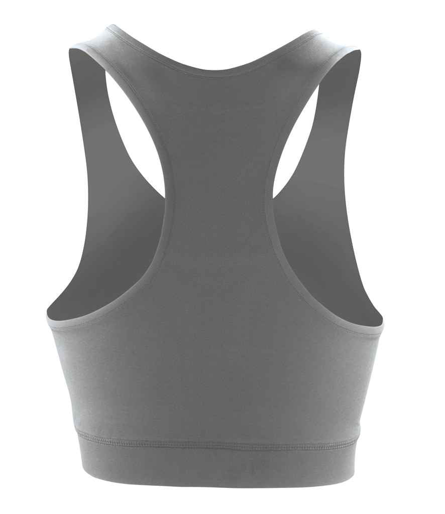 Spiro Impact Ladies Softex Crop Top in by Spiro — Custom branded clothing by Print Press, featuring premium embroidery produced in our specialist print lab in the UK.
