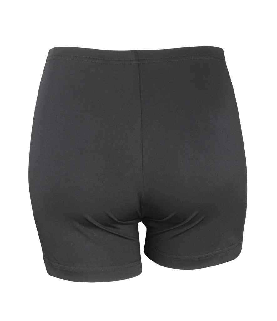 Spiro Impact Ladies Softex Shorts in by Spiro — Custom branded clothing by Print Press, featuring premium embroidery produced in our specialist print lab in the UK.