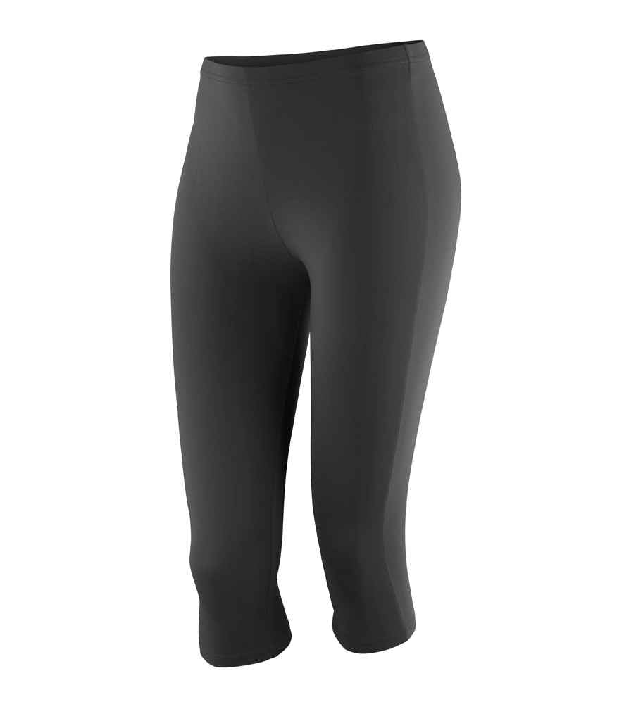 Spiro Impact Ladies Softex Capri Pants in by Spiro — Custom branded clothing by Print Press, featuring premium embroidery produced in our specialist print lab in the UK.