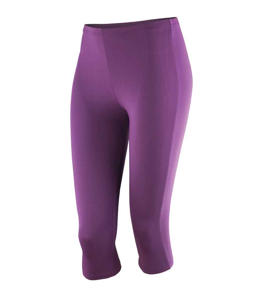 Spiro Impact Ladies Softex Capri Pants in by Spiro — Custom branded clothing by Print Press, featuring premium embroidery produced in our specialist print lab in the UK.