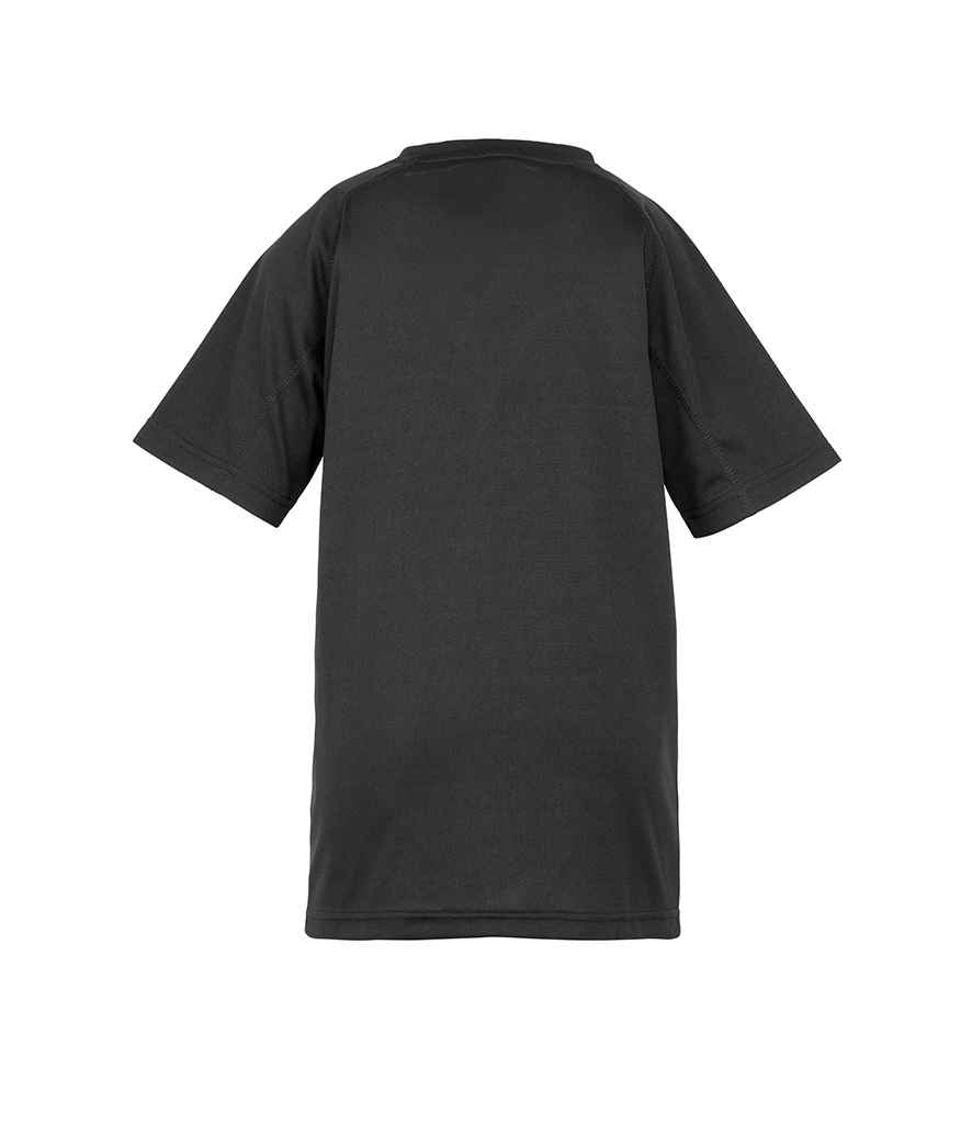 Spiro Kids Impact Performance Aircool T-Shirt in by Spiro — Custom branded clothing by Print Press, featuring premium embroidery produced in our specialist print lab in the UK.