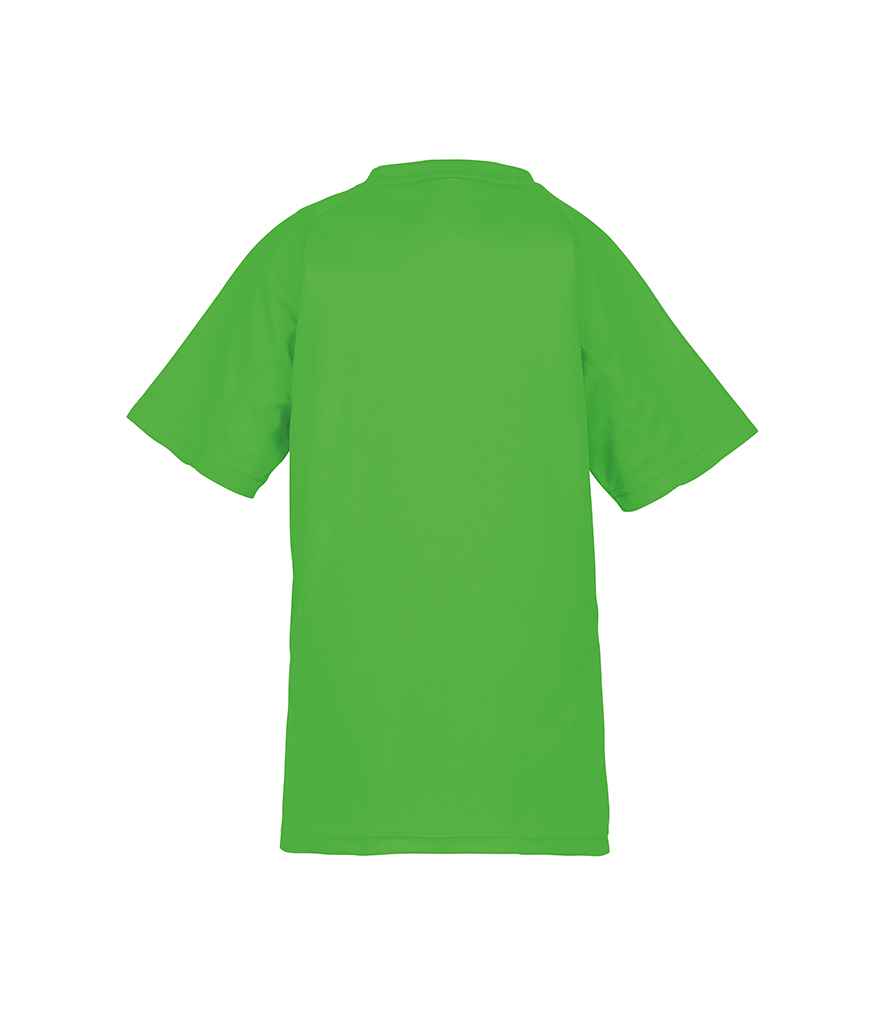 Spiro Kids Impact Performance Aircool T-Shirt in by Spiro — Custom branded clothing by Print Press, featuring premium embroidery produced in our specialist print lab in the UK.