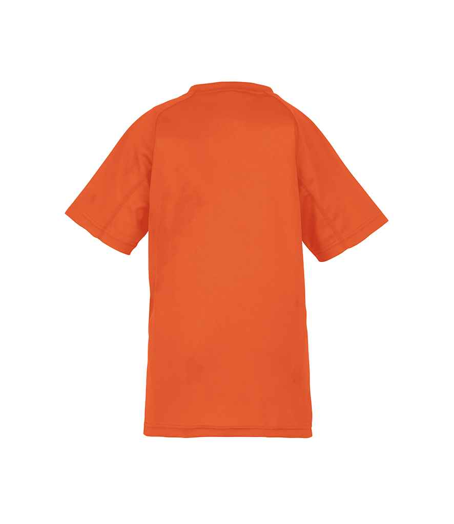 Spiro Kids Impact Performance Aircool T-Shirt in by Spiro — Custom branded clothing by Print Press, featuring premium embroidery produced in our specialist print lab in the UK.