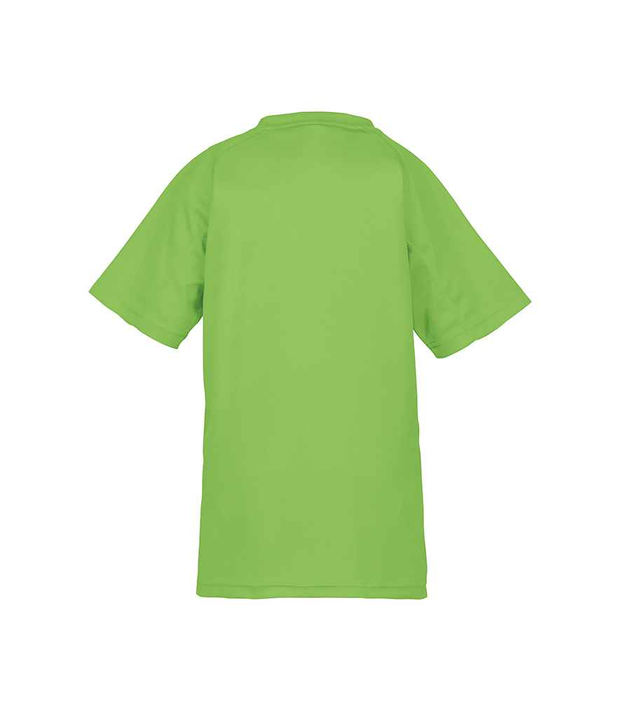 Spiro Kids Impact Performance Aircool T-Shirt in by Spiro — Custom branded clothing by Print Press, featuring premium embroidery produced in our specialist print lab in the UK.